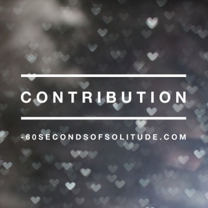 Meditation and Journaling Contribution 60 Seconds of Solitude
