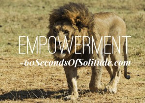 Meditation and Journaling empowerment 60 Seconds of Solitude