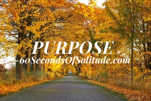 Meditation and Journaling purpose 60 Seconds of Solitude