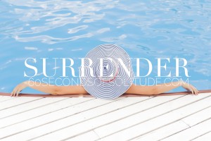 Meditation and Journaling surrender 60 Seconds of Solitude